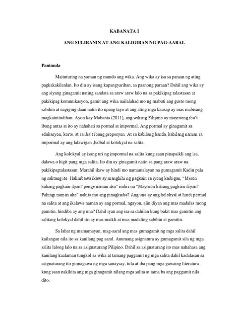 pananaliksik halimbawa pdf|Pananaliksik Kabanata 1 at 2 Complete .